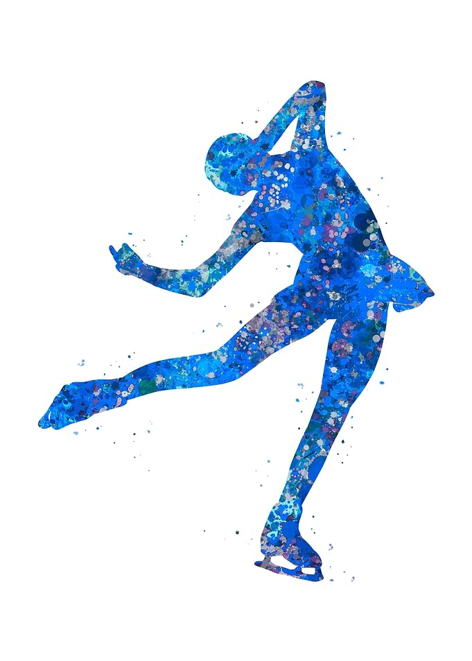 Ice skater player