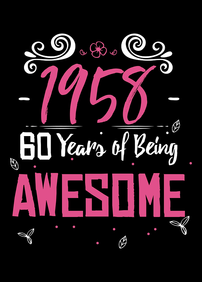 1958 Birthday Bday Party