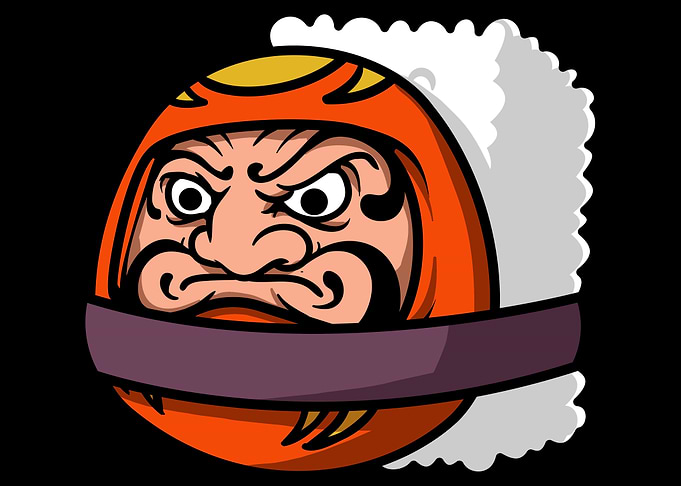 Daruma Doll Sushi