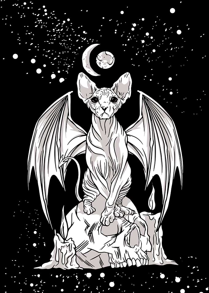Demonic Cat