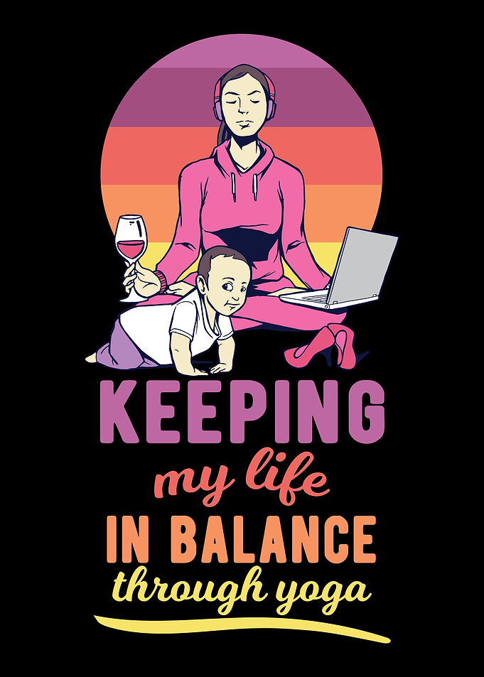 Mother Yoga Home Office Ba