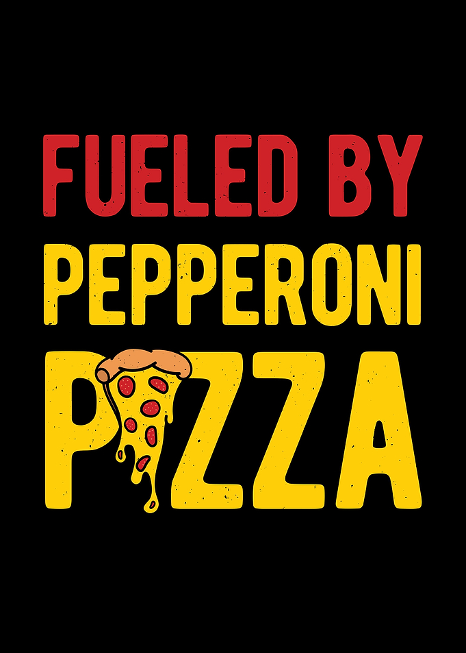 Funny Pepperoni Pizza