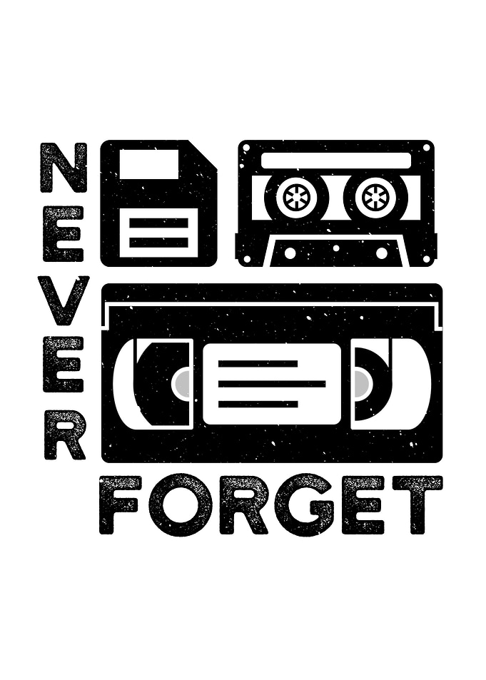 never forget 80s 90s