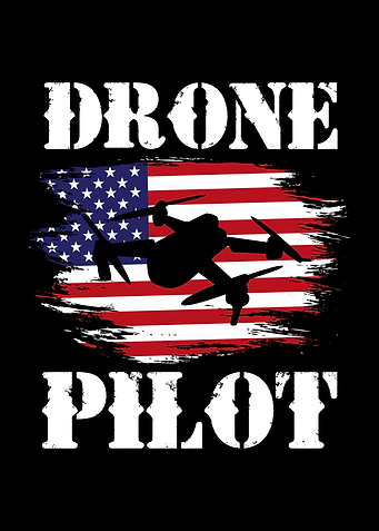 Drone Pilot US Flag