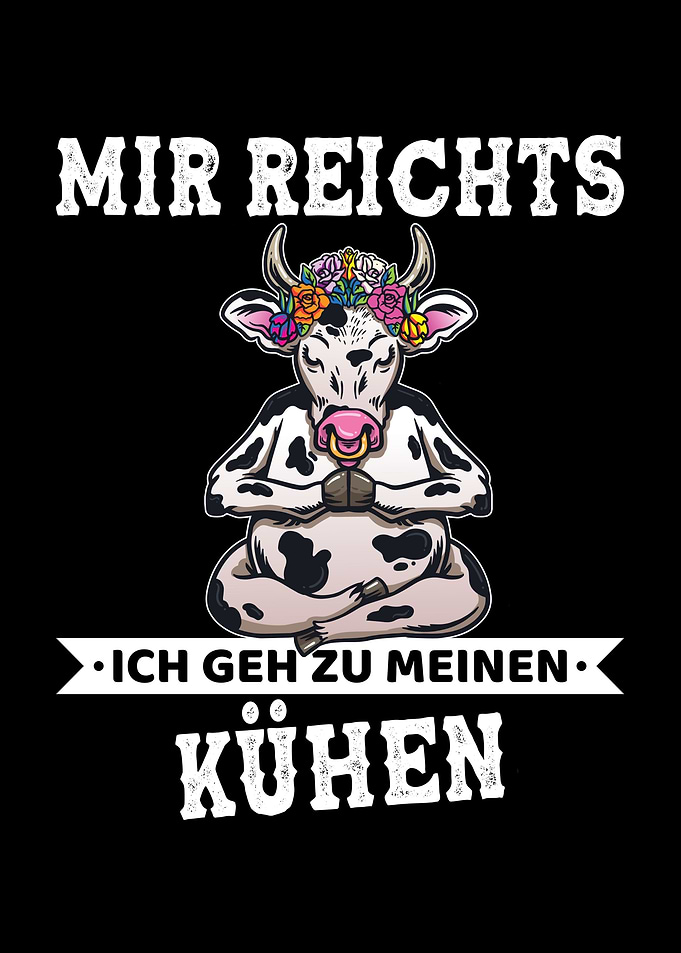 Kuehen Bauer Landwirtin