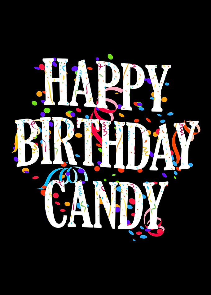 Happy Birthday Candy
