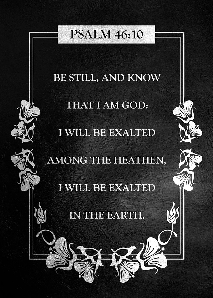Psalm 46 10