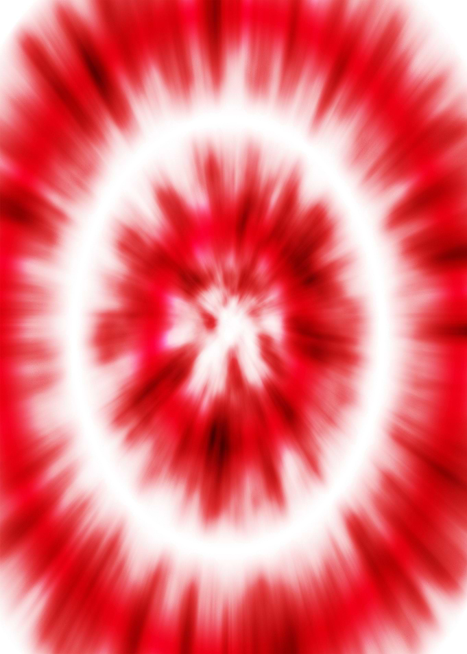 Tie Dye Red White