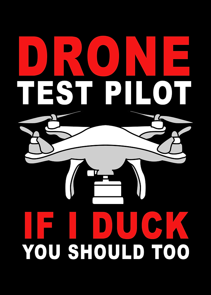 Funny Drone Pilot