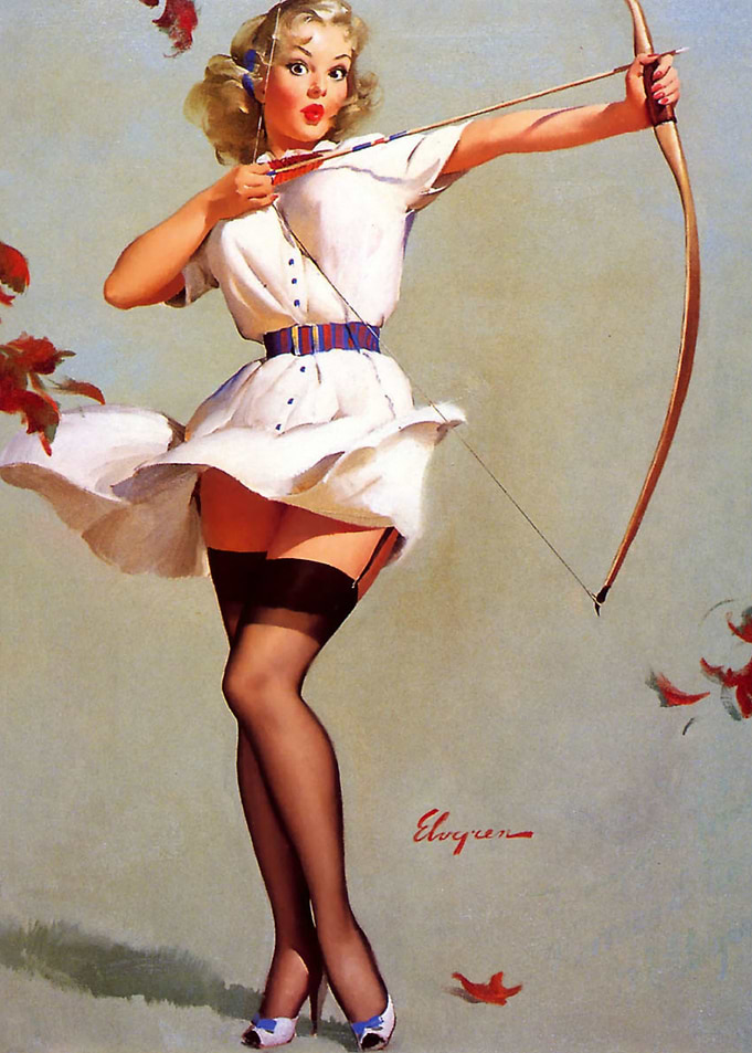 In white Poster Girl