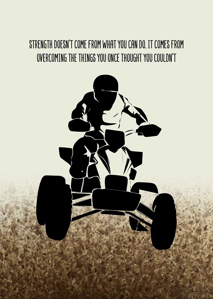 ATV Quad Wall Art Decor