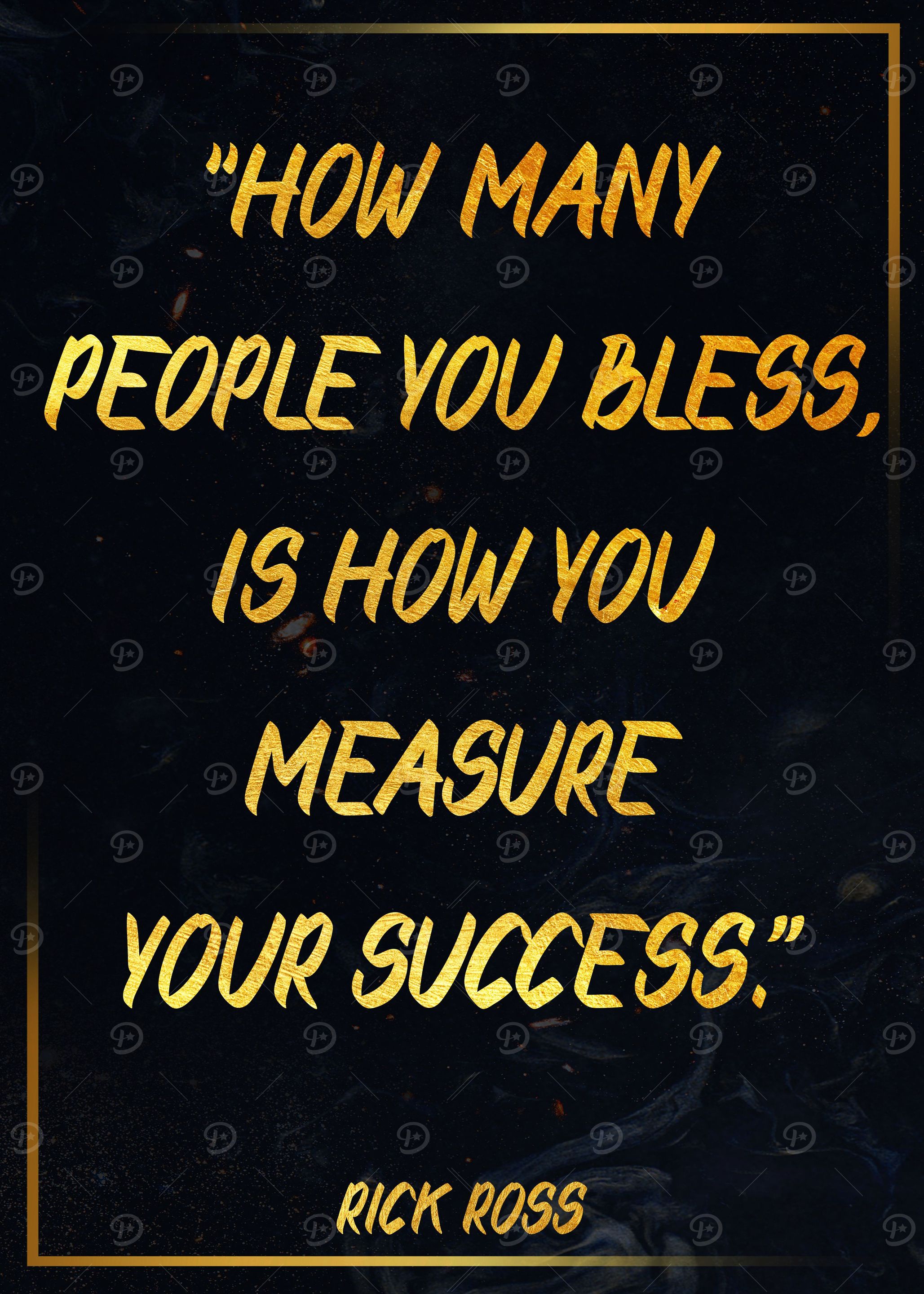 Poster Quote Rick Ross