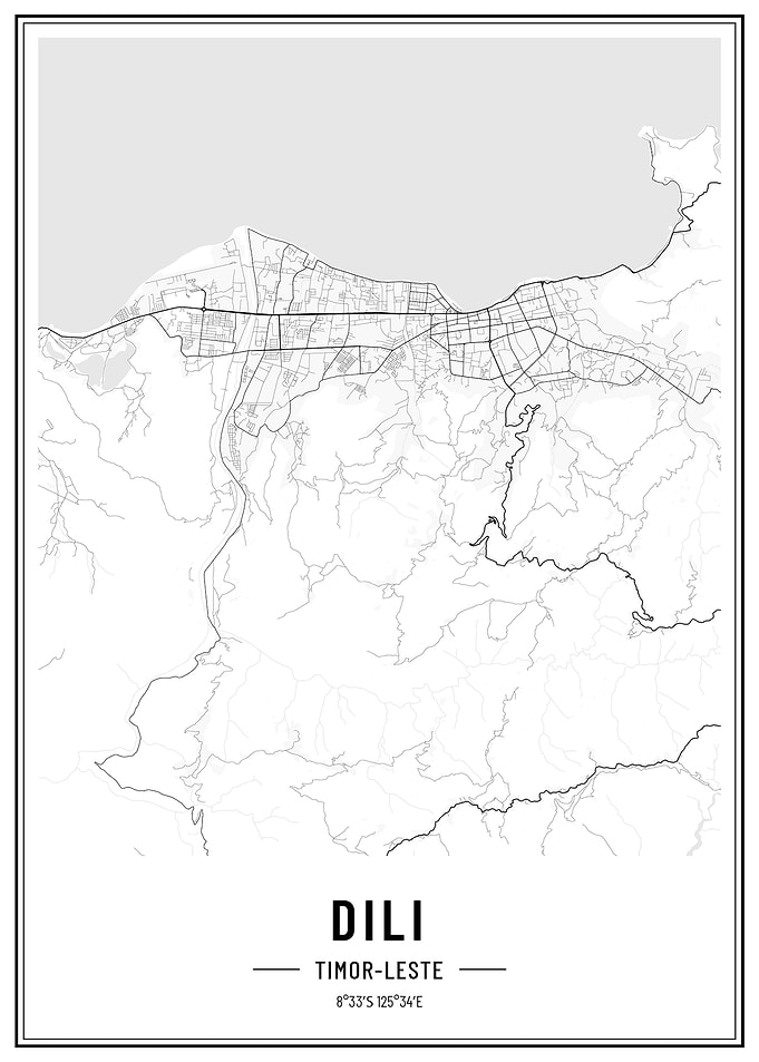 Dili timorleste poster