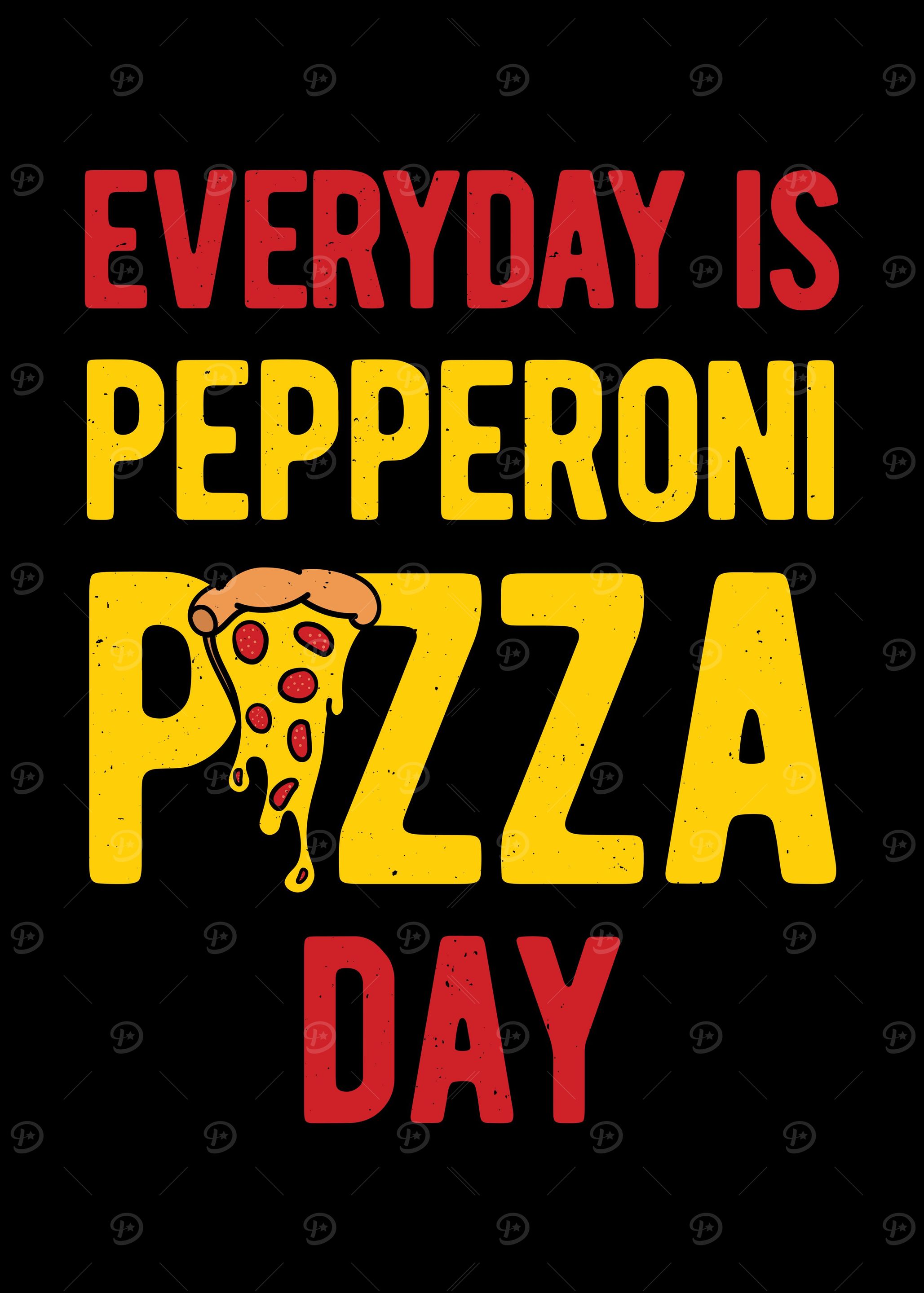 Funny Pepperoni Pizza