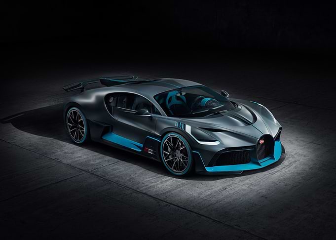 Bugatti Divo Front Above