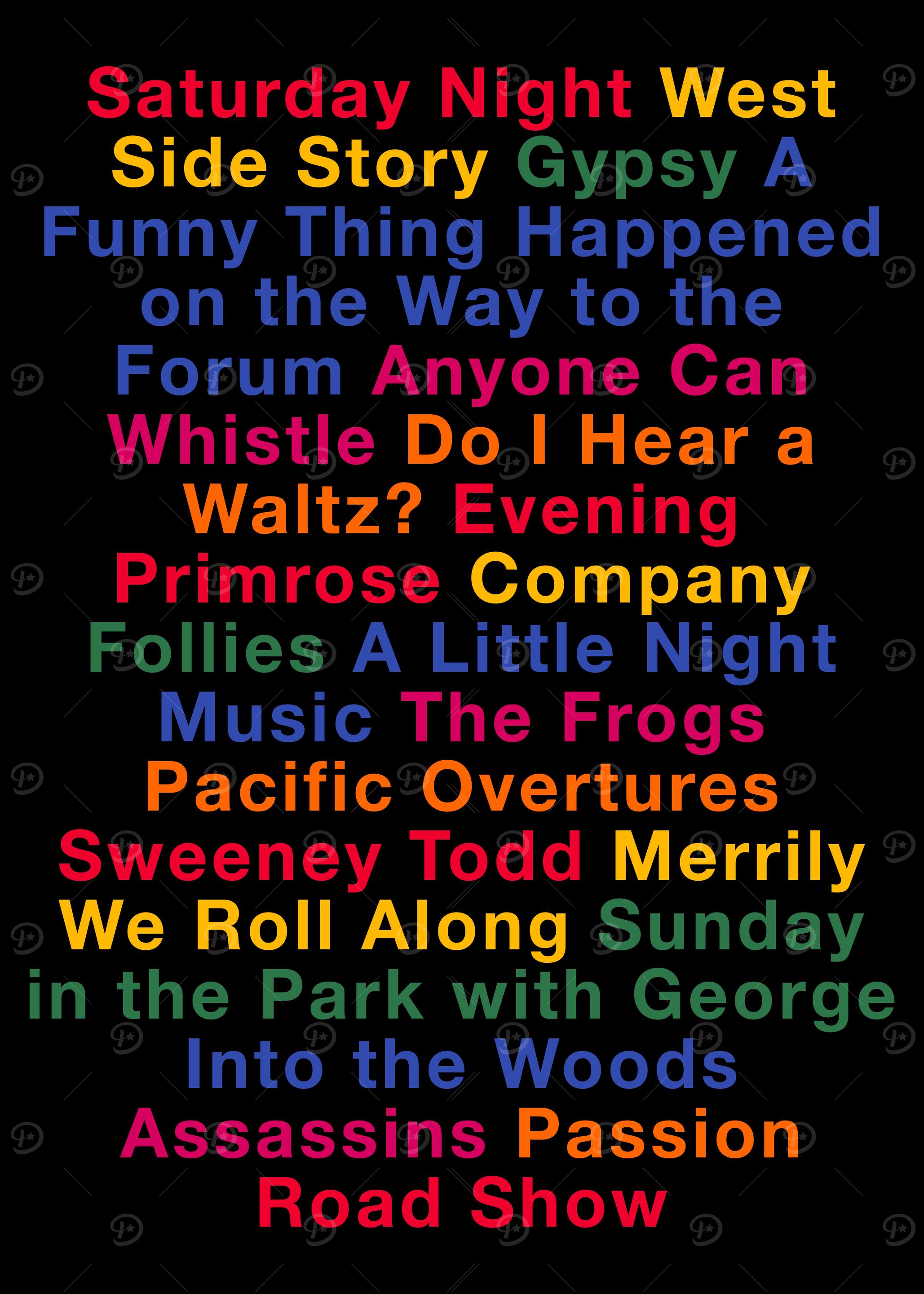 Sondheim Musicals