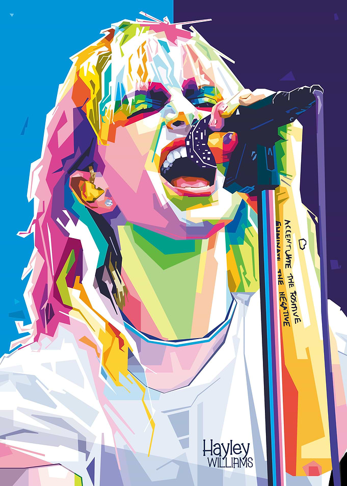 Hayley Williams Popart