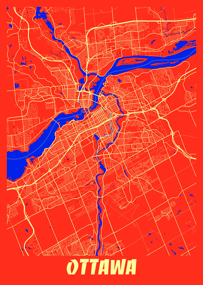 Ottawa Retro City Map