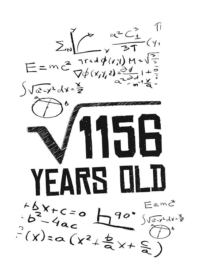 1156 Years Old Root 34th