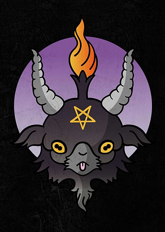 baphomet kawaii