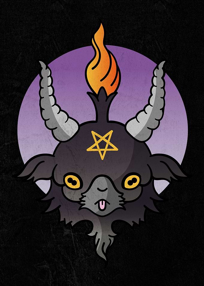 baphomet kawaii