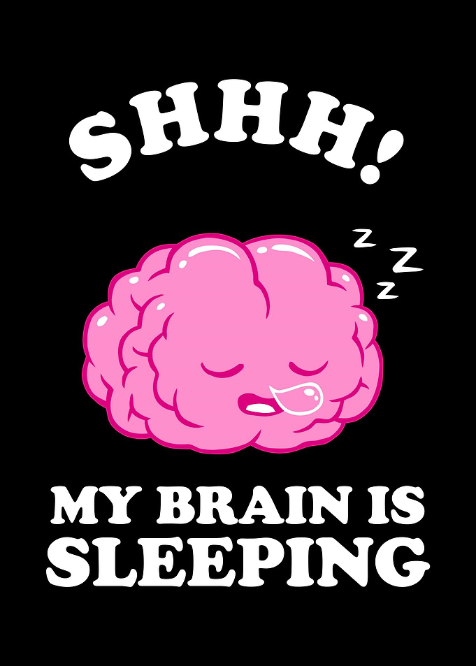 Shhh My Brain Is Sleeping