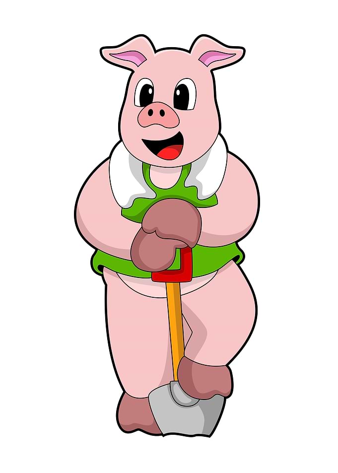 Pig Farmer Shovel