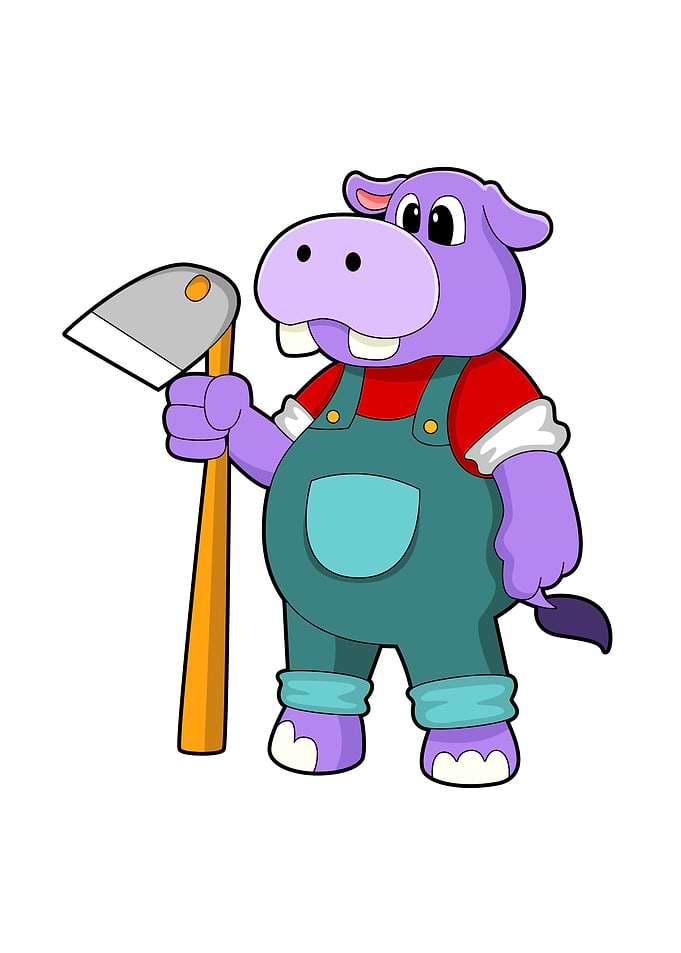 Hippo Farmer Garden hoe