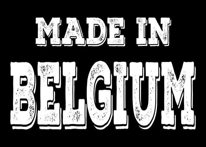 Born in Belgium gift