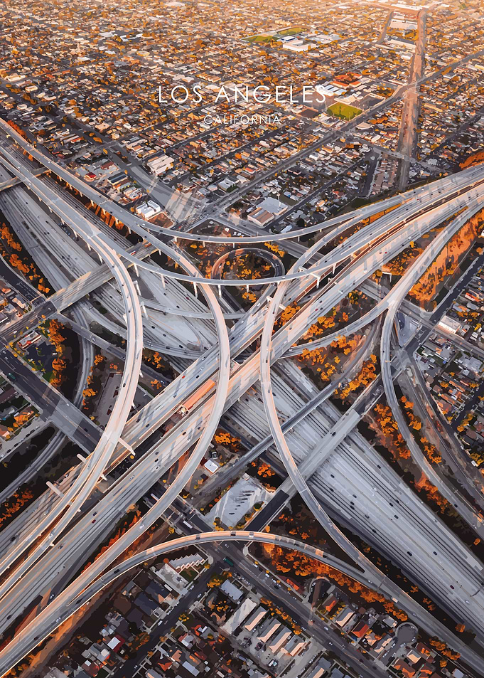 Los Angeles Highway Art