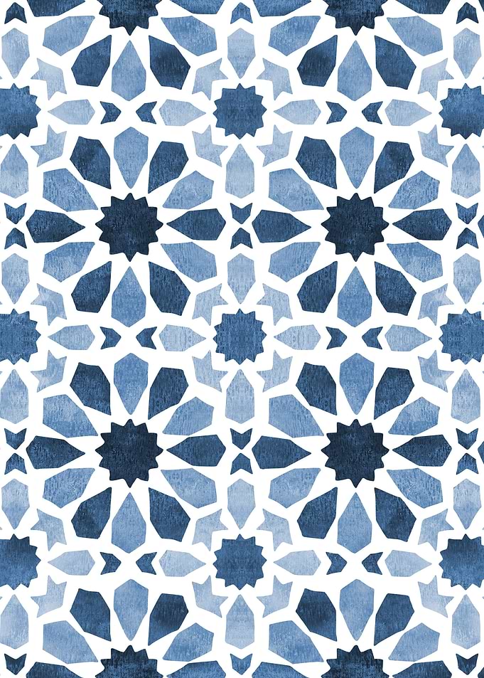 Moroccan Floral Tile 02