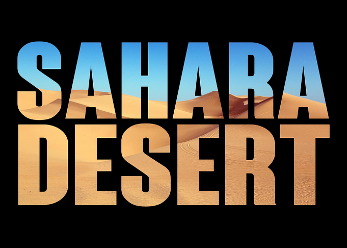 Sahara Desert Men Women