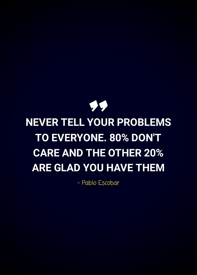 Pablo Escobar quote