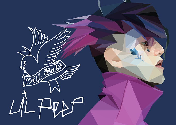 Lil Peep Lowpoly