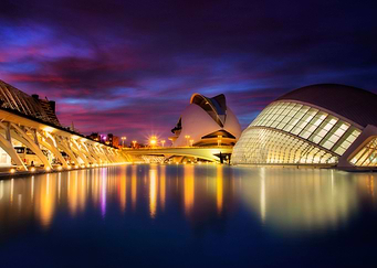 Valencia Spain City Modern