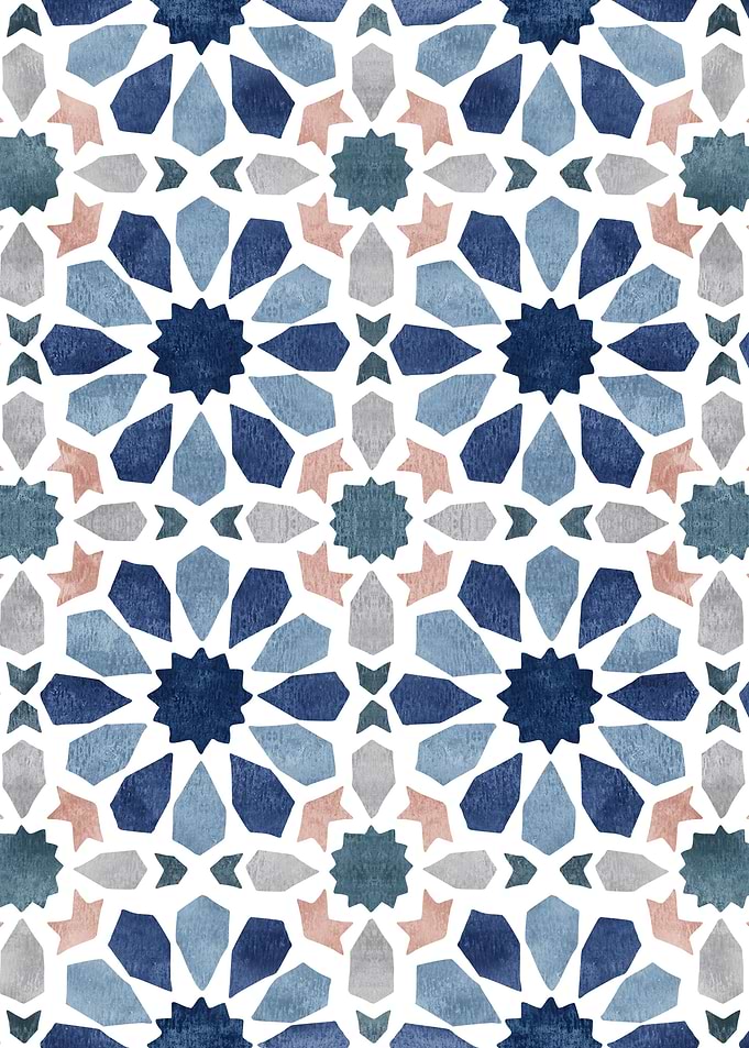 Moroccan Floral Tile 01
