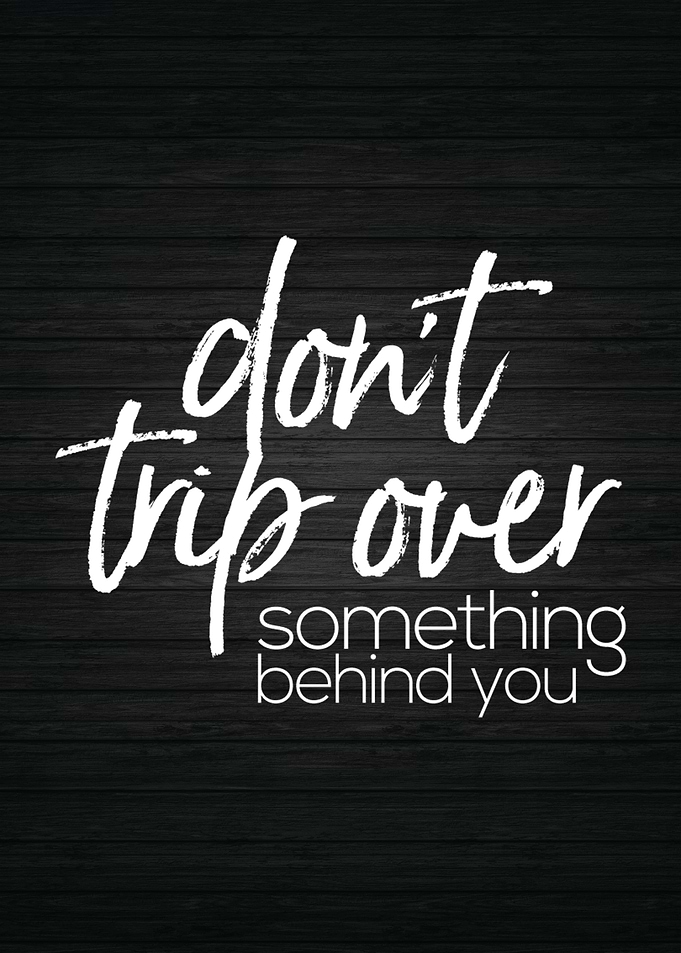 Trip Over Something Behind