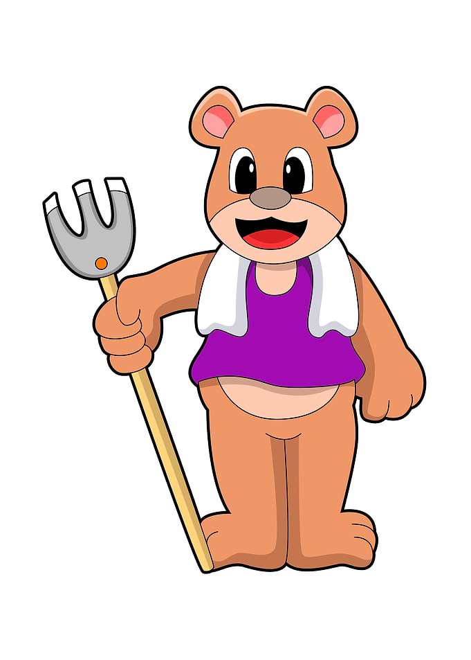 Bear Farmer Rake