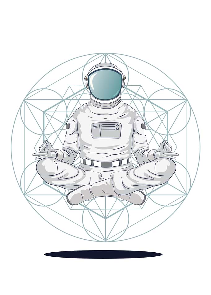 ASTRONAUT SPACE MEDITATION