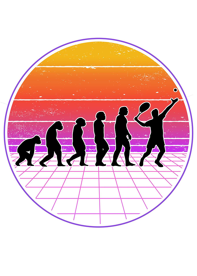 Tennis Evolution Vaporwave