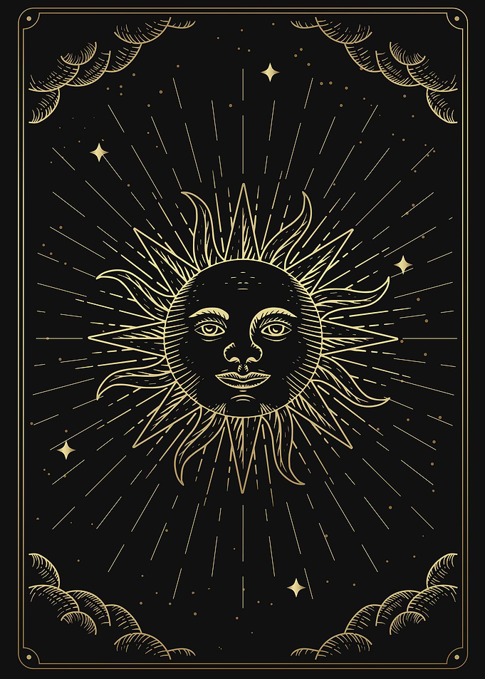 Sun symbol of strength