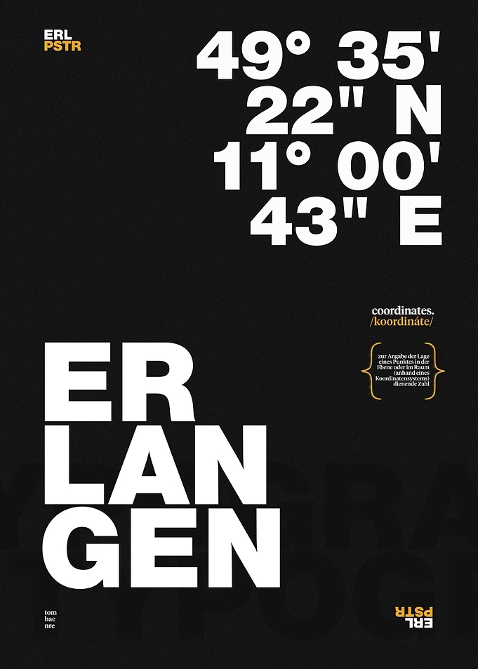 Erlangen Typo