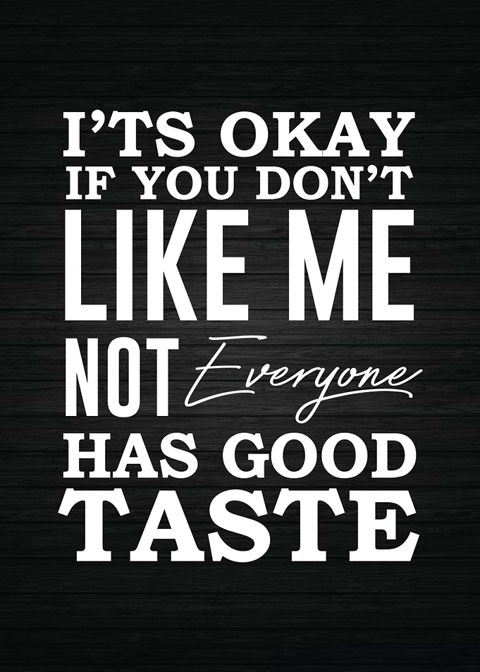 Good Taste
