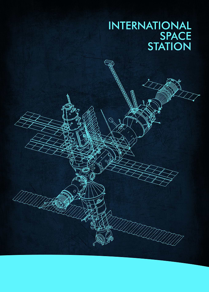 ISS BLUEPRINT NEON