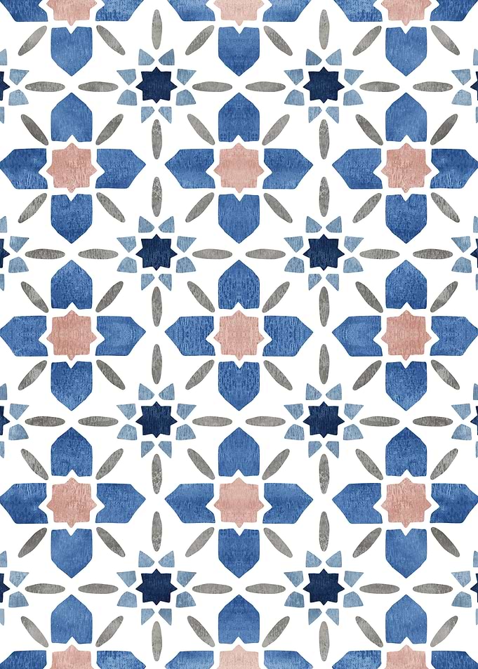Moroccan Floral Tile 15