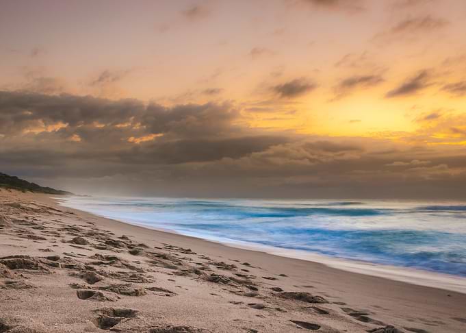 Indian Ocean at sunrise