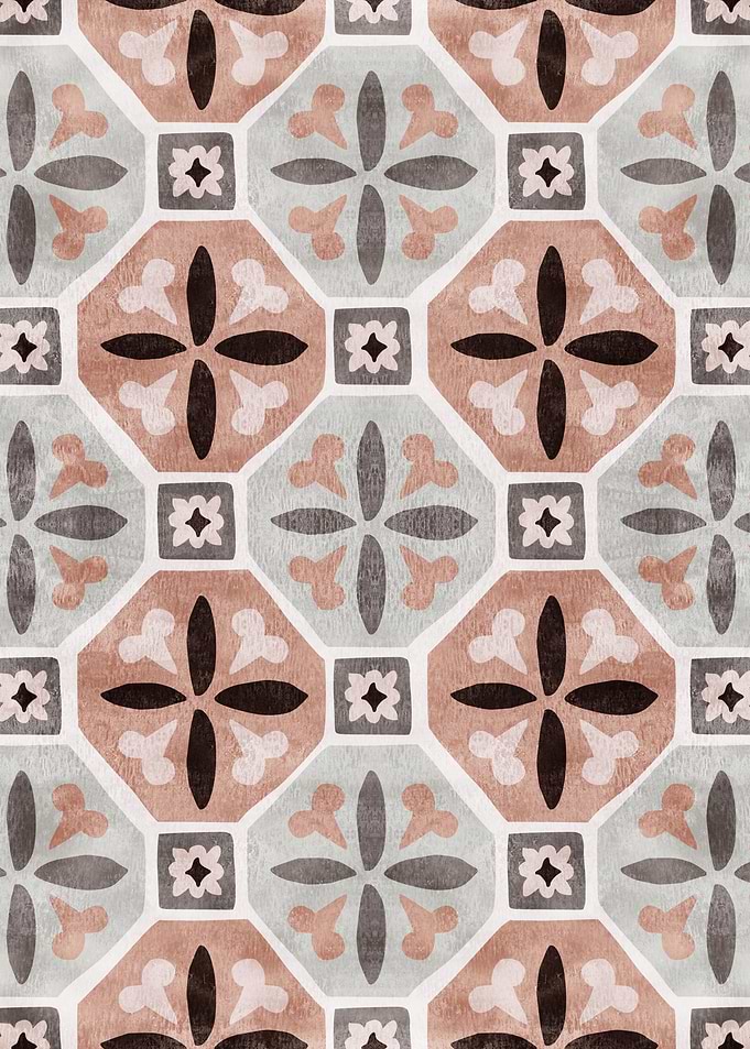 Moroccan Floral Tile 20