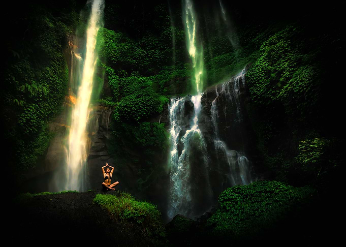 Sumatra Waterfall