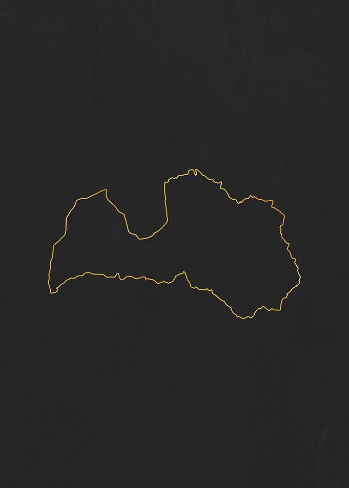 Latvia Map