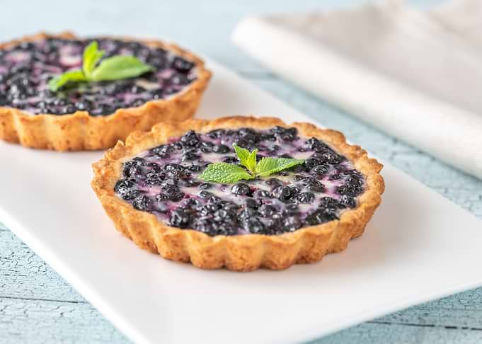 Blueberry tarts